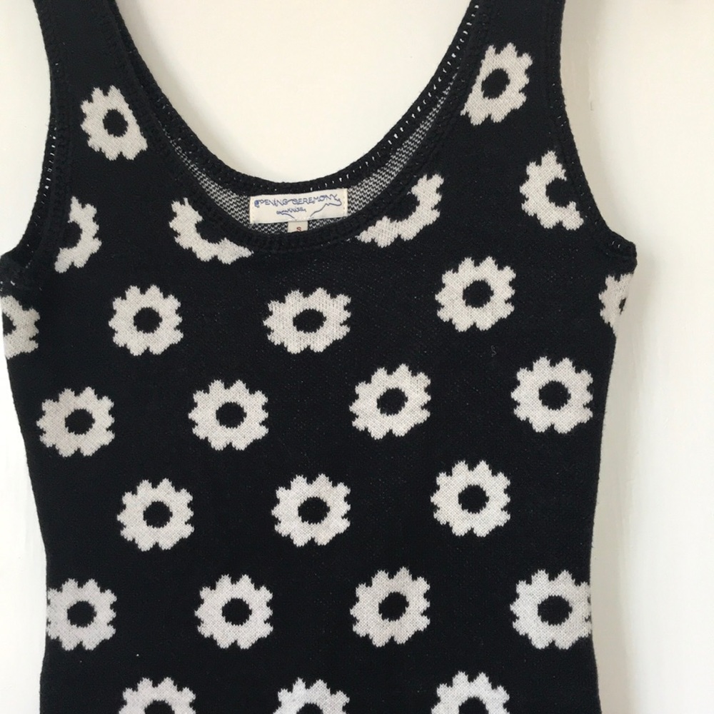 Opening Ceremony floral knit dress - Picture 3 of 6
